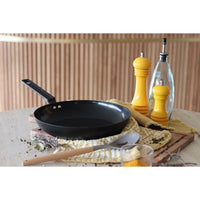 Frying pan - MENASTYL - 6020638 - Forged aluminum - 28 cm - Black - Suitable for all hobs including 