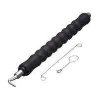 Nature twisted a wire - automatic, rubber handle - included 50x (L16 cm x Ø1 mm) - Galva steel loop 