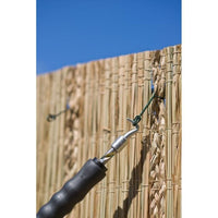 Nature twisted a wire - automatic, rubber handle - included 50x (L16 cm x Ø1 mm) - Galva steel loop 