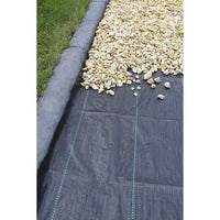 NATURE Landscaping mulch canvas - Polypropylere woven - 100 g / m² - 1 x 50 m - Black
