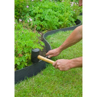 Nature Garden edging 0.12x12 m 5 mm black 446388