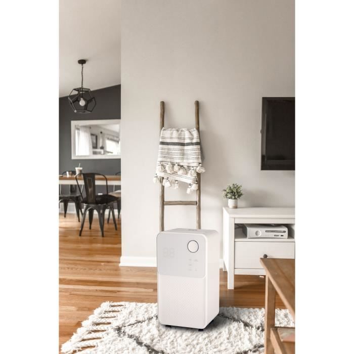 OCEANIC Electric air dehumidifier - Extraction 12 liters / day - Laundry drying - Continuous drainag