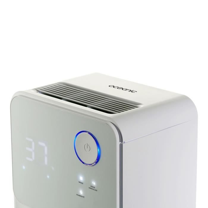 OCEANIC Electric air dehumidifier - Extraction 12 liters / day - Laundry drying - Continuous drainag