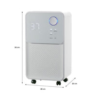 OCEANIC Electric air dehumidifier - Extraction 12 liters / day - Laundry drying - Continuous drainag