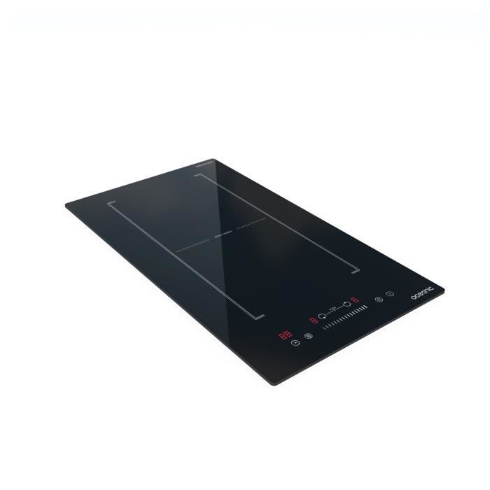 Built-in induction domino - OCEANIC - OCEATI2Z2BF - Flex 2 burners - 3600 W - Black