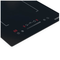 Built-in induction domino - OCEANIC - OCEATI2Z2BF - Flex 2 burners - 3600 W - Black