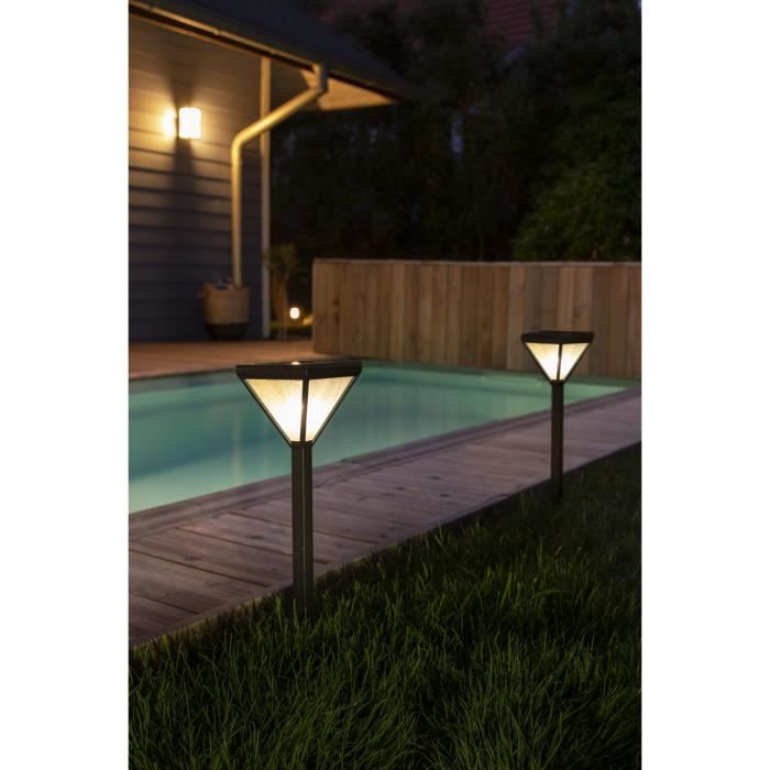 Stainless steel tag Setting up pearl glass 25 hot white lumens