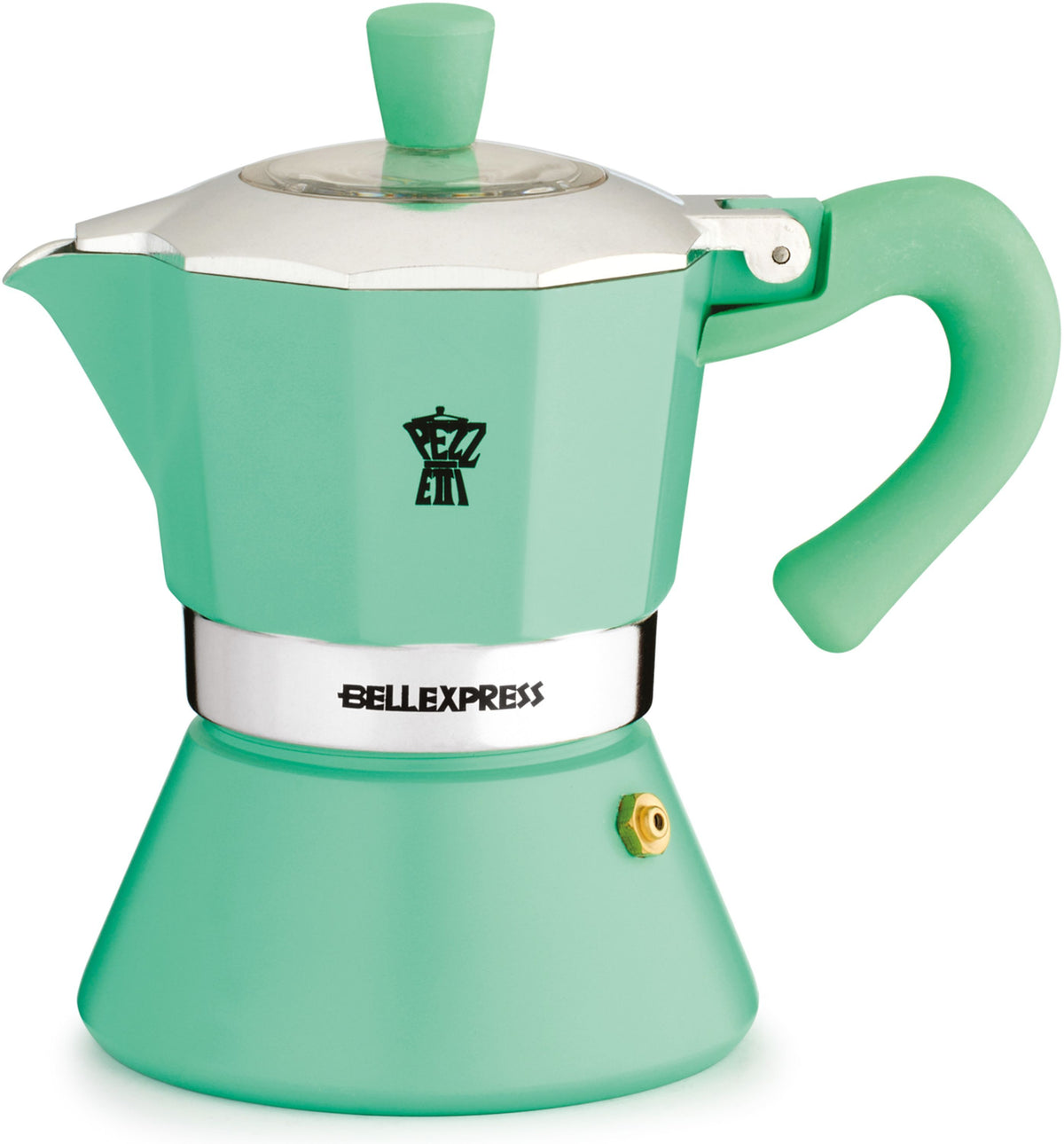 Italienische Kaffeemaschine  PEZZETTI  BELLEXPRESS  Aluminium  6 Tassen  Geeignet für alle Herd