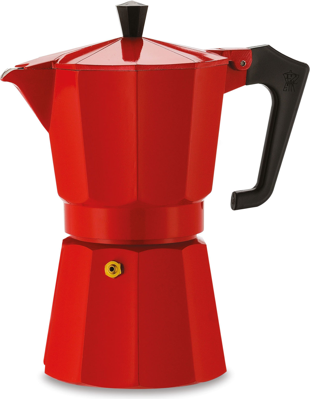 Italienische Kaffeemaschine  PEZZETTI  ITALEXPRESS  Aluminium  6 Tassen  Rot