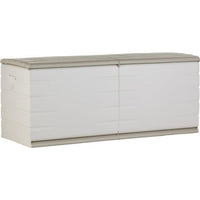 PLASTIKEN Chest 450L Interior / Exterior Functional and Aesthetic Lockable with Beige Casters