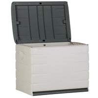 PLASTIKEN 260L storage box - Functional and aesthetic indoor/outdoor - Padlockable with casters - 80