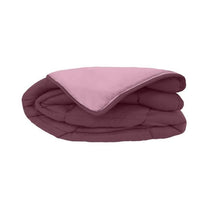400g/m² microfiber duvet Calgary plum & parme 240x260cm