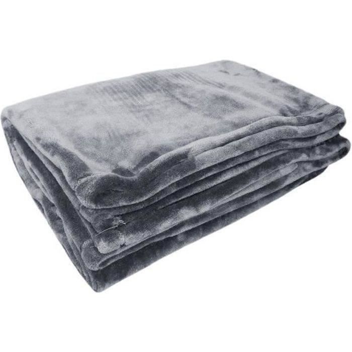 220x240 cm gray microflanelle cover