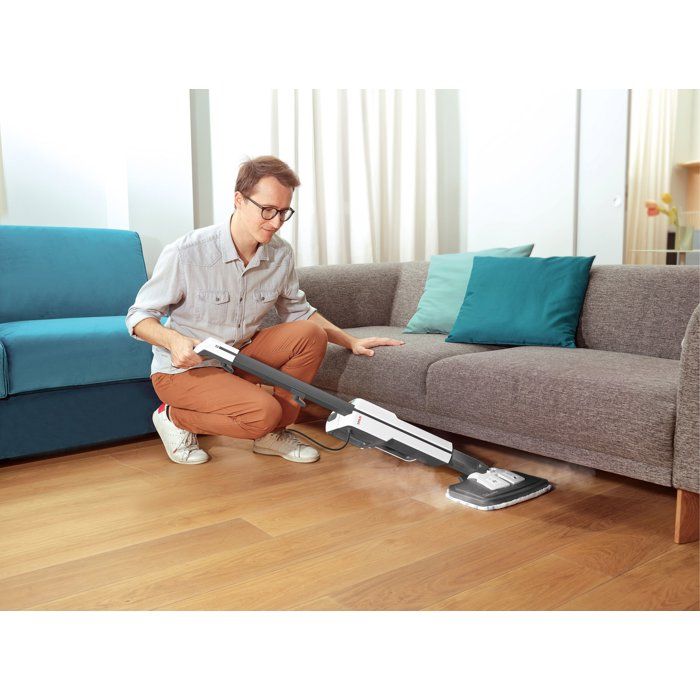 POLTI VAPORETTO SV660 STYLE  2-in-1-Dampfreiniger  Alle Bodenarten  1500 W  0,5 l  6 m Kabel  