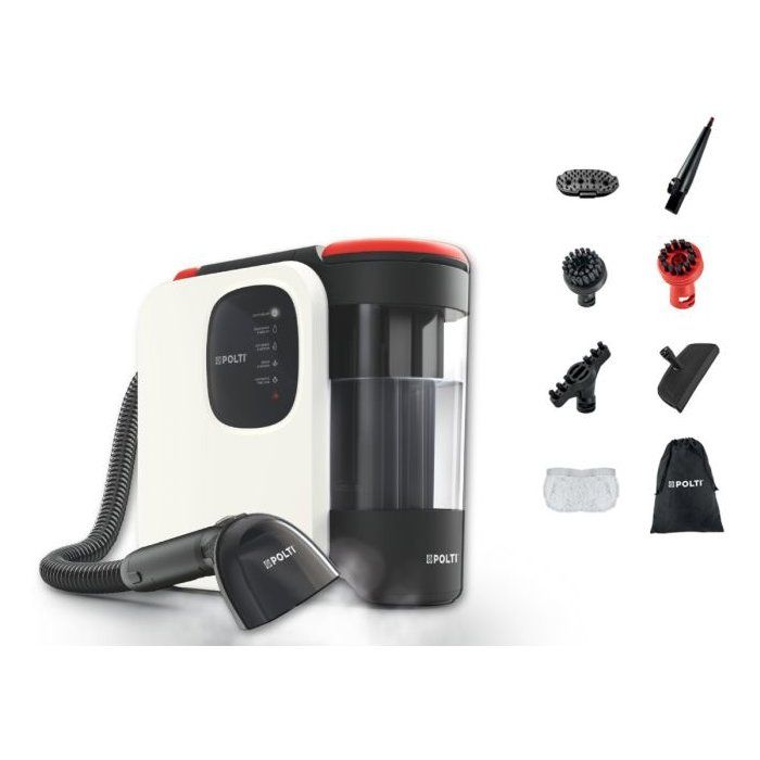 4-in-1-Haarreiniger  POLTI StainOver SC30  2000 W  14,9 kPa  Dampfaktiv  40 g/min  1,6 l/1,3 l