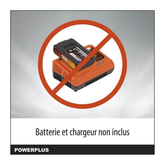 Dual Power Power Bases with Powdpg7521 - 20 V battery sheets, sheet collector, 145 km/h, without bat