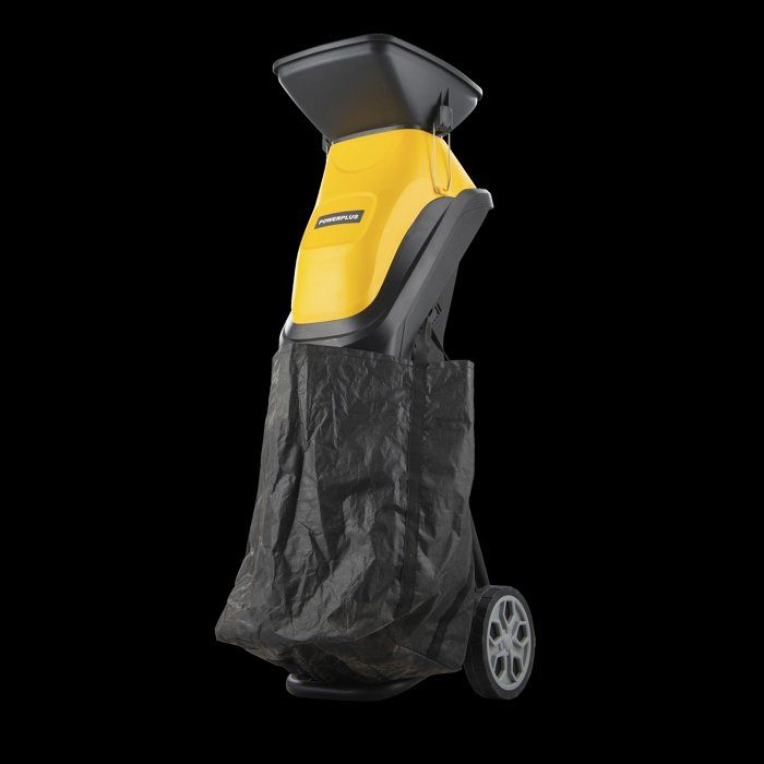Gartenhäcksler - POWERPLUS - 2500 W - Schnittstärke bis zu 44 mm