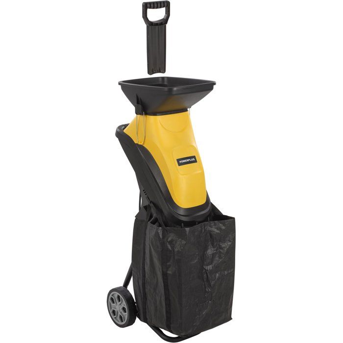 Gartenhäcksler - POWERPLUS - 2500 W - Schnittstärke bis zu 44 mm