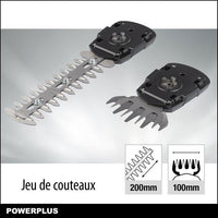 PowerPlus Powxg2033 Powxg 20133 Battery Cisation - Hard size on battery of 7.2 V, battery and charge