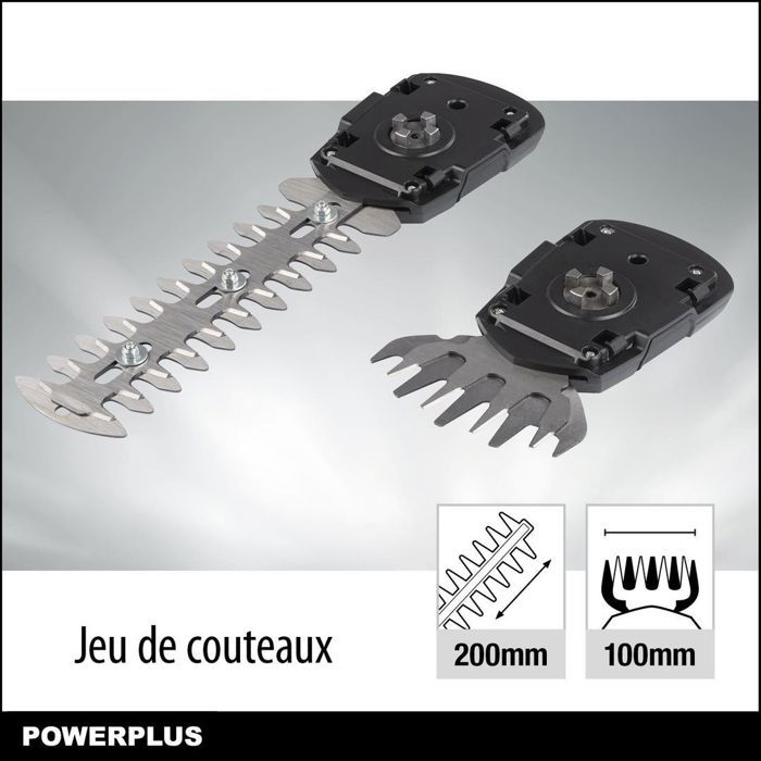 PowerPlus Powxg2033 Powxg 20133 Battery Cisation - Hard size on battery of 7.2 V, battery and charge