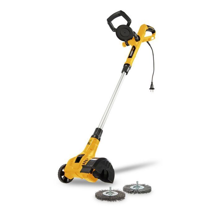Powerplus Powxg6650 electric telescopic weeding weeding - Weed extractor, 400 W, with nylon and stee
