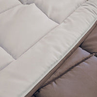 HUDSON Microfiber Light Duvet 200g / m² 140x200cm Taupe & Linen