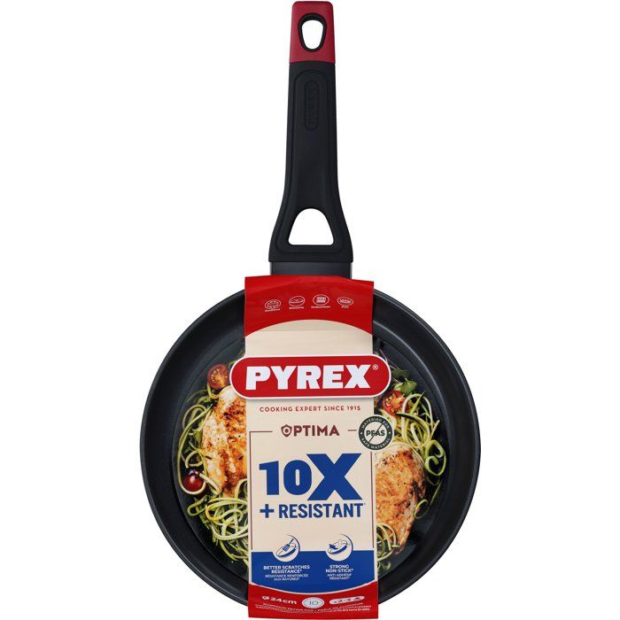Bratpfanne - PYREX - 1455017 - Geschmiedetes Aluminium - Antihaftbeschichtung - 24 cm - PFAS-frei