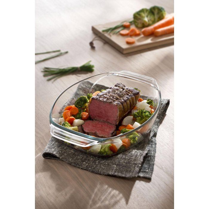 Ovale Auflaufform  PYREX  Let's Share  35 x 24 cm  Glas