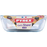 Rechteckige Auflaufform  PYREX  Let's Share  27 x 17 cm  Glas