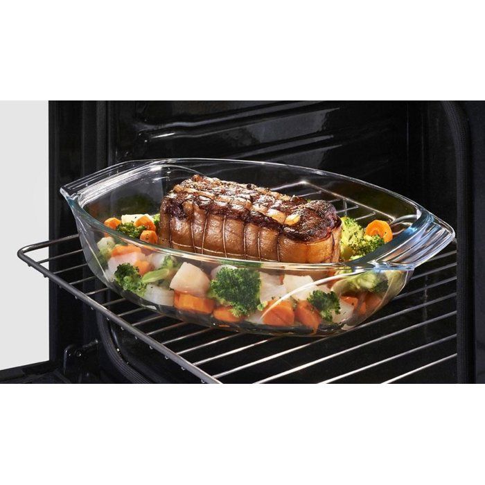 Ovale Auflaufform  PYREX  Let's Share  39 x 27 cm  Glas