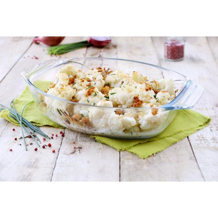 Ovale Auflaufform  PYREX  Let's Share  39 x 27 cm  Glas