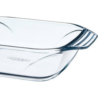 Quadratische Auflaufform  PYREX  Let's Share  29 x 23 cm  Glas