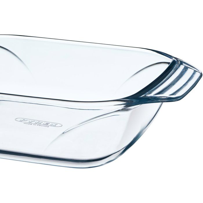 Quadratische Auflaufform  PYREX  Let's Share  29 x 23 cm  Glas