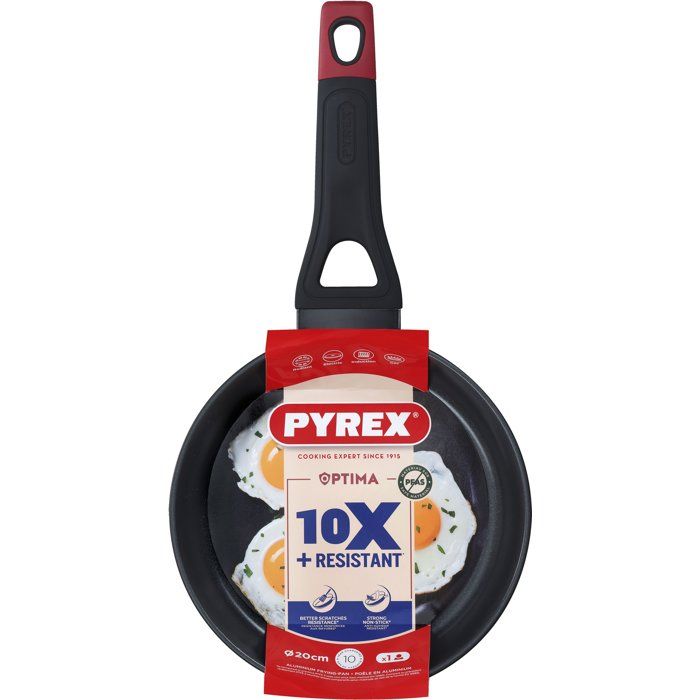 Frying pan - PYREX - 1455015 - Forged aluminum - Non-stick - 20 cm - PFAS-free
