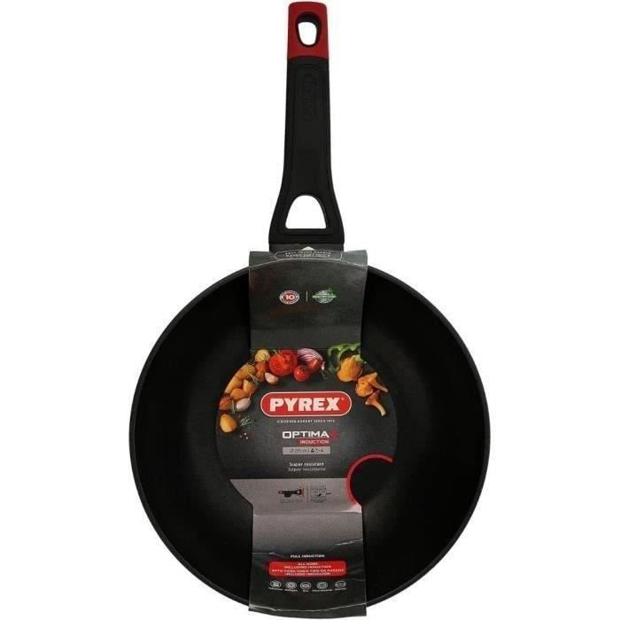 Wok - PYREX - 1455021 - Forged aluminum - Non-stick - 28 cm - PFAS-free