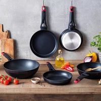Wok - PYREX - 1455021 - Forged aluminum - Non-stick - 28 cm - PFAS-free