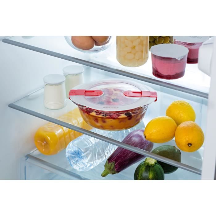 3er-Set Lunchboxen - PYREX - Cook & Heat - Glas - Rund - Deckel mit Dampfventilen, mikrowellengeeign