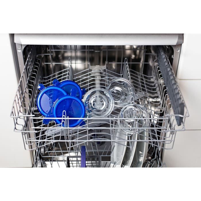 Set mit 5 Minischüsseln - PYREX - Cook & Go - Glas - Rund - Auslaufsicherer Deckel - 0,2 L