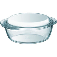 2er-Set Auflaufformen - PYREX - Glas - Rund - 1 L