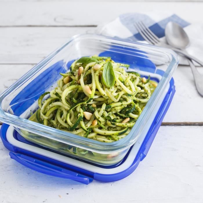 5er-Set Lunchboxen  PYREX  Cook & Go  Glas  Rechteckig  Luftdichter Deckel  0,8 L