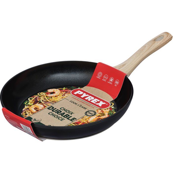 Bratpfanne  PYREX  Cook & Care  28 cm  Antihaftbeschichtung  Induktionsgeeignet  PFAS-frei