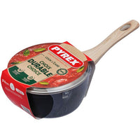 Stieltopf mit Deckel  PYREX  Cook & Care  16 cm  Antihaftbeschichtung  Induktionsgeeignet  PFA