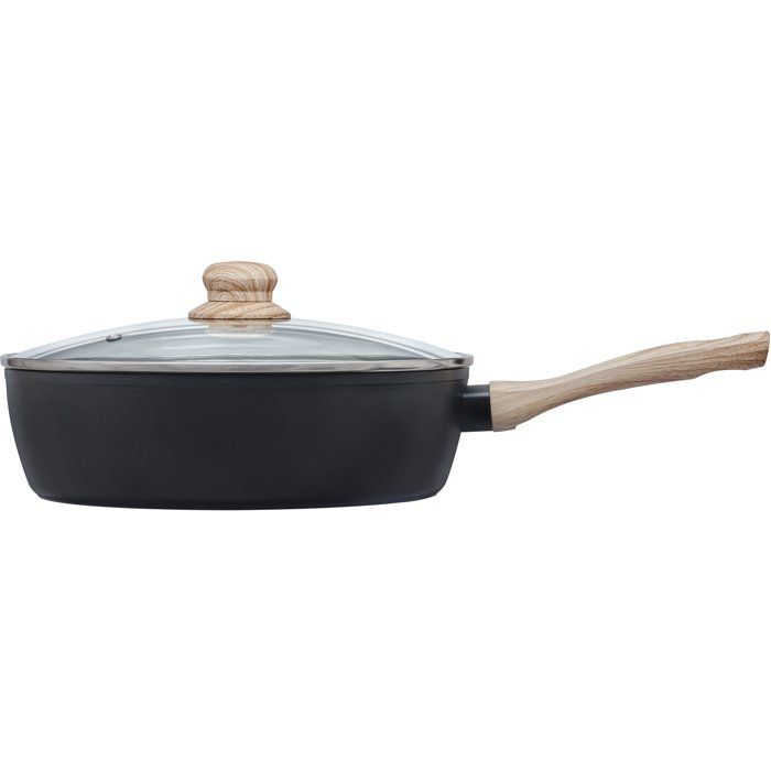Bratpfanne mit Deckel  PYREX  Cook & Care  28 cm  Antihaftbeschichtung  Induktionsgeeignet  PF