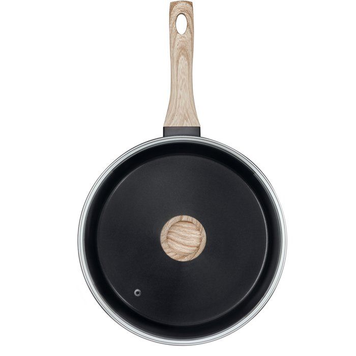 Bratpfanne mit Deckel  PYREX  Cook & Care  28 cm  Antihaftbeschichtung  Induktionsgeeignet  PF