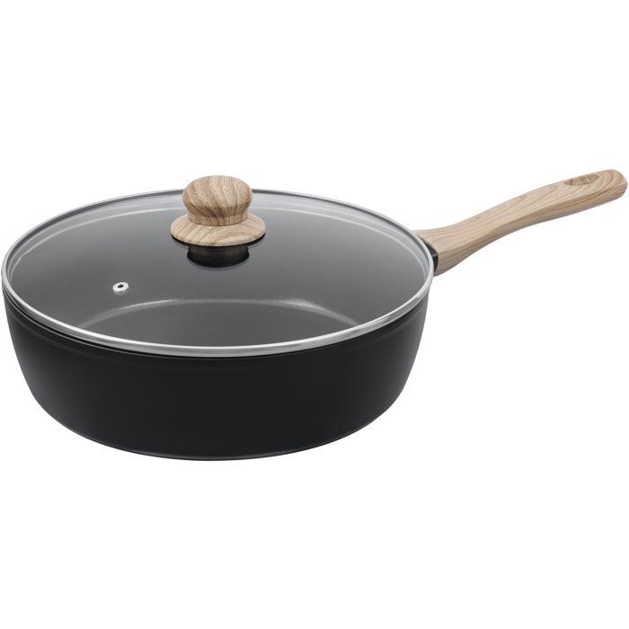 Bratpfanne mit Deckel  PYREX  Cook & Care  28 cm  Antihaftbeschichtung  Induktionsgeeignet  PF