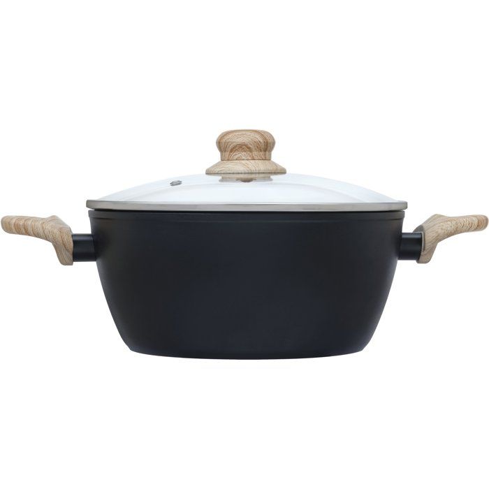 Kasserolle mit Deckel  PYREX  Cook & Care  24 cm  Antihaftbeschichtung  Induktionsgeeignet  PF