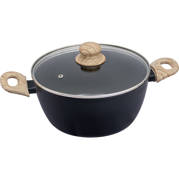 Kasserolle mit Deckel  PYREX  Cook & Care  24 cm  Antihaftbeschichtung  Induktionsgeeignet  PF