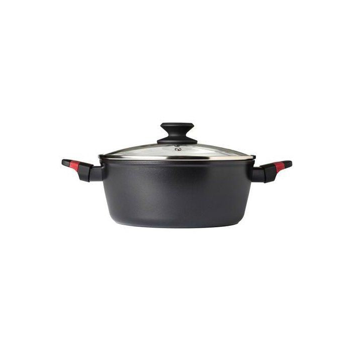 Auflaufform  PYREX  Optima  24 cm  Schwarz