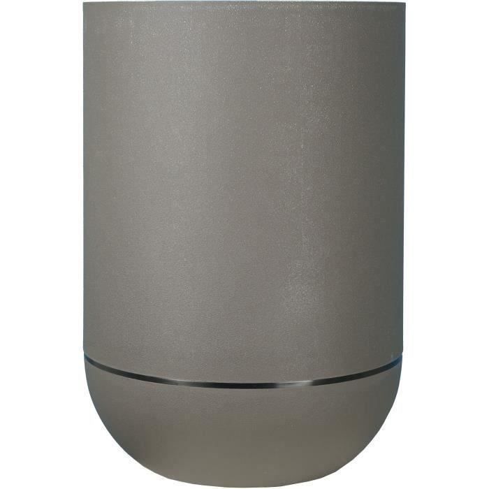 RIVIERA - Tulip flower pot - granite D40 - gray