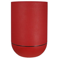 Flower box - RISS - RIVIERA GRANIT TULIPE - Plastic - Diameter 50 cm - Red